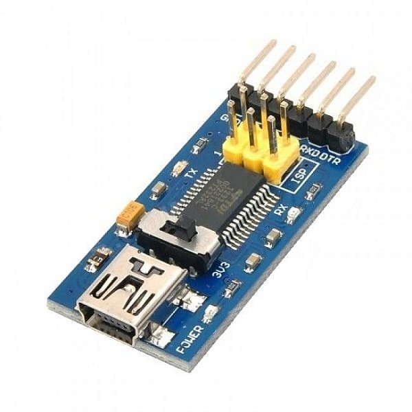 Placa FTDI 3,3 / 5V (Compatível com Arduino)