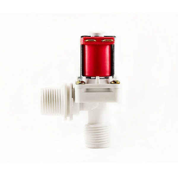 Válvula Solenoide para Água 24V DC 90° (1/2 x 1/2) VA 08