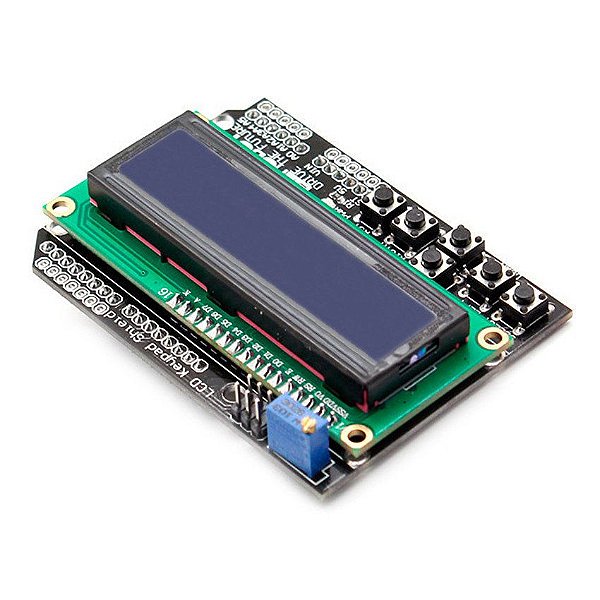Shield LCD com Teclado para Arduino
