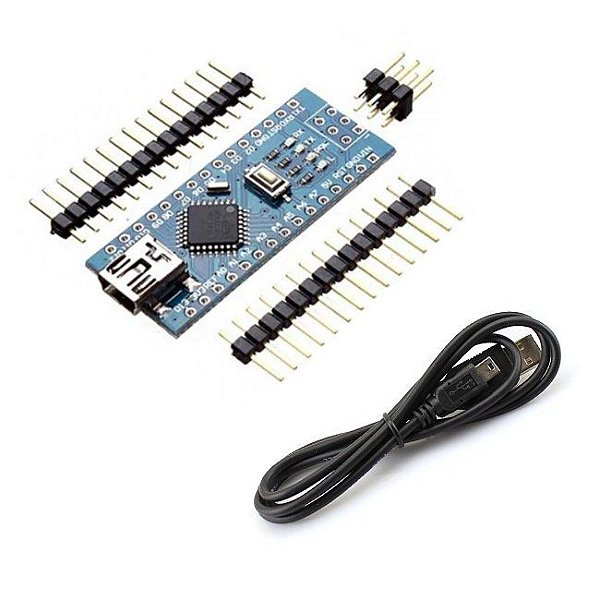 Arduino Nano R3 - Baú da Eletrônica - Componentes Eletrônicos