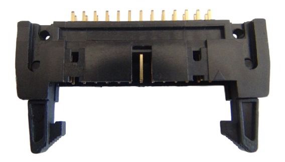 Conector Box Header 26 Vias 180 Graus Com Trava