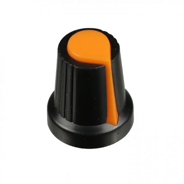Knob para potenciômetro Laranja