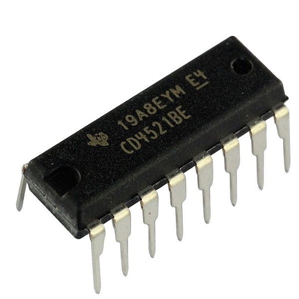 Circuito integrado CD4521 - Divisor de Frequência