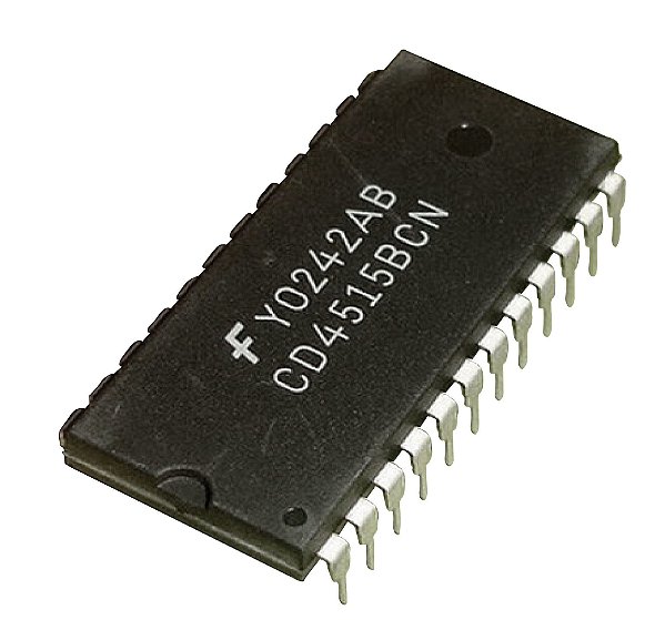 Circuito integrado CD4515 - 4-to-16 Line Decoder