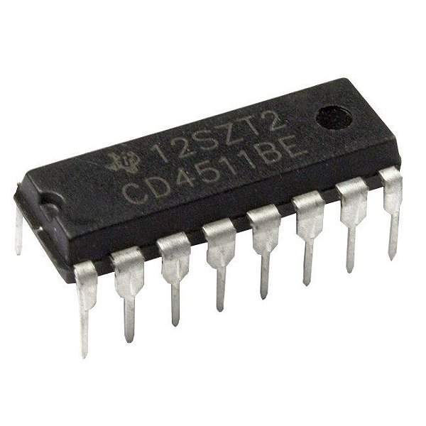 Circuito Integrado CD4511 - Decodificador BCD