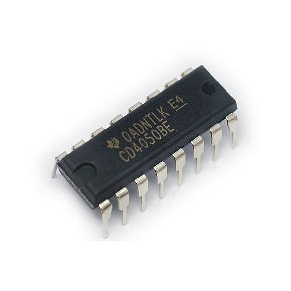 Circuito integrado CD4050 - Buffer