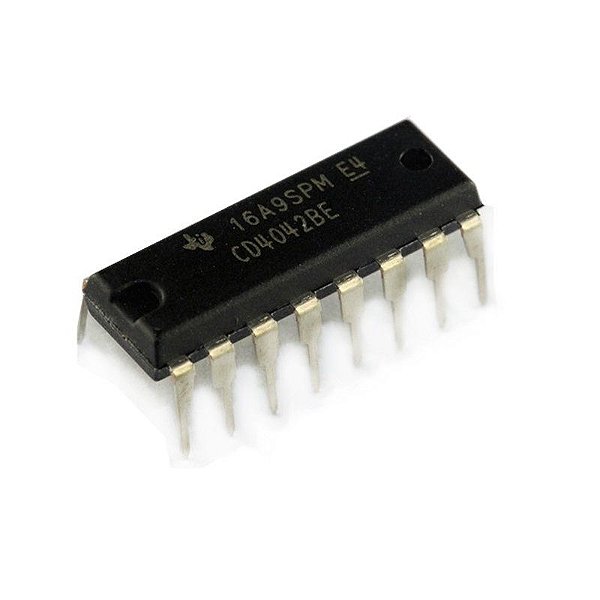 Circuito integrado CD4042 - Quad Clocked D Latch