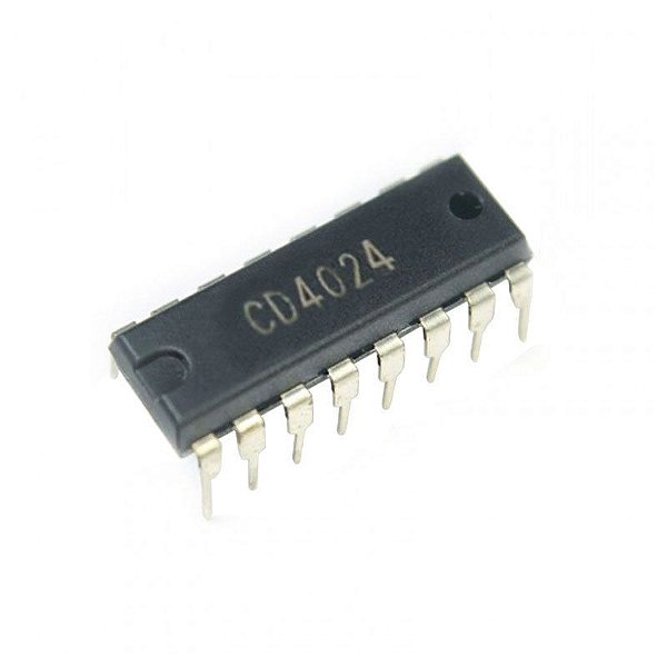 Circuito integrado CD4024 - 7-Stage Ripple Carry Binary Counter