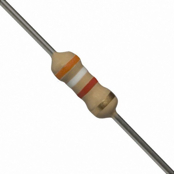 Resistor 3K9 5% (1/4W)