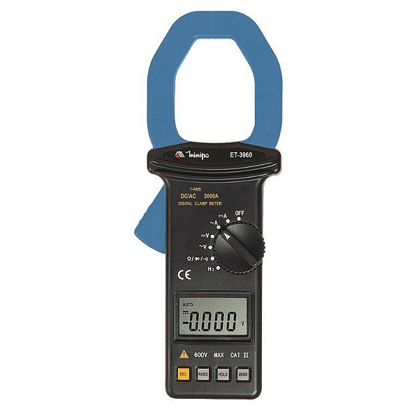 Alicate Amperímetro Digital ET-3960 - Minipa