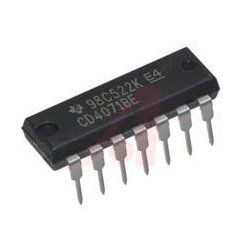 Circuito integrado CD4071 - Porta OR
