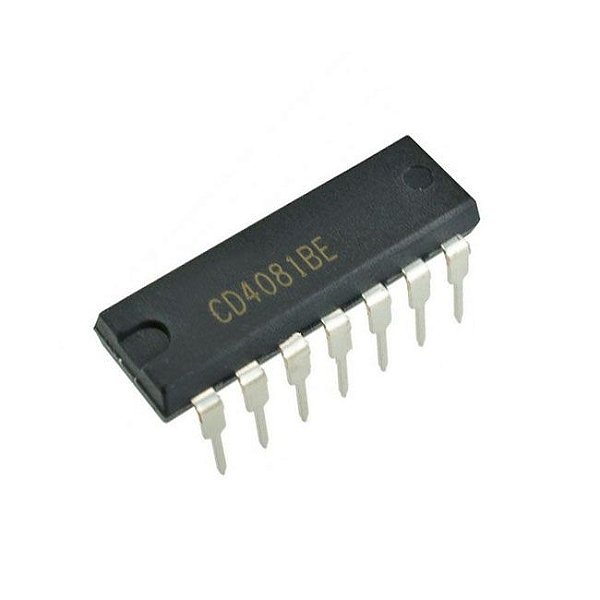 Circuito integrado CD4081 - Porta AND