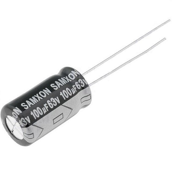 Capacitor Eletrolítico 100uF / 63V