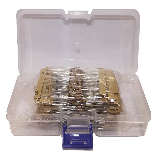 Kit de Resistores - 16 Valores 1/4W 5%