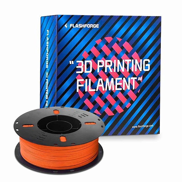 Filamento Flashforge - PLA Lite - Laranja Escuro