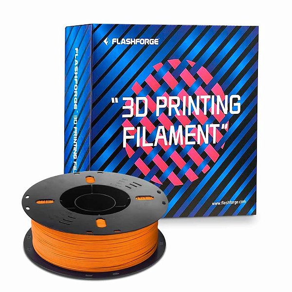 Filamento Flashforge - PLA Lite - Laranja Tangerina