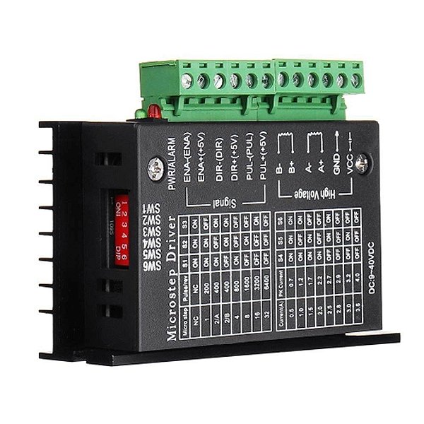 Driver para Motor de Passo TB6600 - 4A 40V
