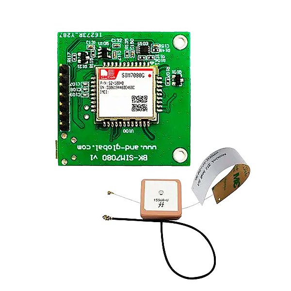 Módulo GSM SIM7080G 4G LTE GPS - Antena FCP/GPS
