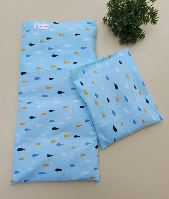 Kit Mamãe & Bebê Tons De Azul