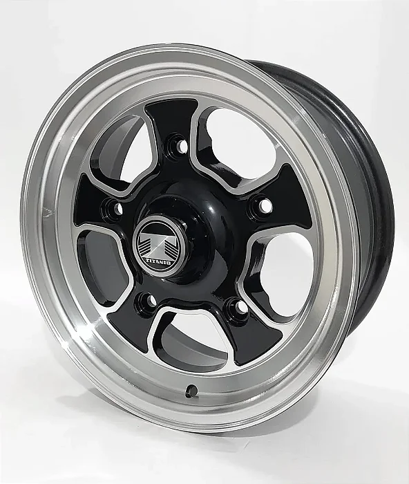 4 Rodas Titanio Trevo 5x205 Aro 15 Fusca e Kombi