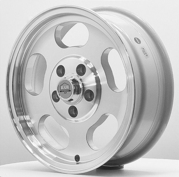 Jogo de Rodas DISH Aro 15 Tala 5,5 Furação 5X112 Offeset 20 PRATA DIAMANTADA(DP) - Fusca