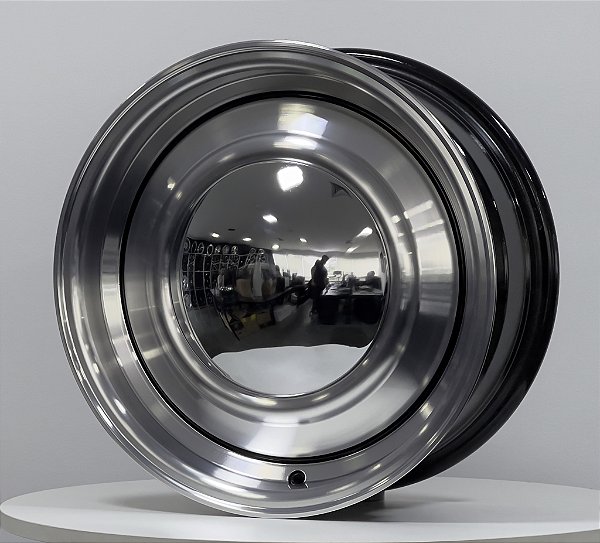 Jogo de Rodas SMOOTHIES Aro 15 Tala 5,5 furação 5X112 offset 20 DIAMANTADA - Fusca