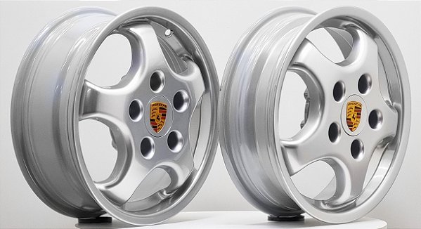 Roda CUP1 Aro 15 tala 4,5 furação 5x130 offset 20 PRATA