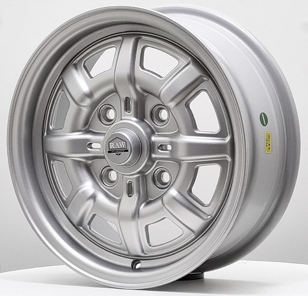 Jogo de Rodas KPZ Aro 15 tala 5,5 furação 4X130 off-set 30 Prata