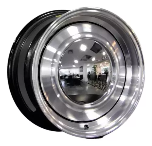 Roda Smoothie Diamantada aro 15 / Tala 5,5 / Furação 4x130 / Off-set 15