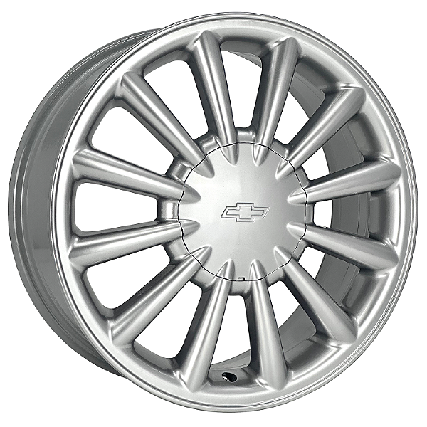 Jogo de Rodas Omega Powertech Aro 17 / tala 6 e 7 / furação 4x100 e 5x110 offset 40 e 42Prata