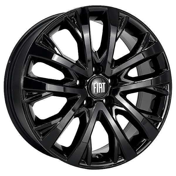 Jogo de Rodas KR S34 MODELO TORO RANCH Aro 16 / tala 6 / furação 5x110 Offset 28 Preto