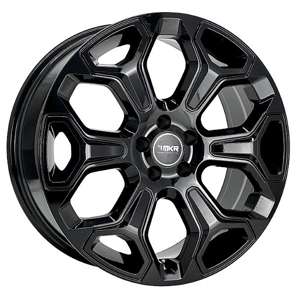 Jogo de Rodas KR S53 OFF ROAD RAM RAMPAGE Aro 20 / tala 8,5 / furação 5x110, 5x120 e 5x139 Offset 20, 30 e 40 Preto e Preto Diamantado
