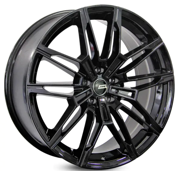 Jogo de Rodas RAW TOUR Aro 20 / tala 8,5 / furação 5x112 Offset 27 Preto e Preto Diamantado