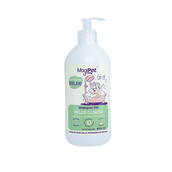 Shampoo para cachorro pelos claros Magipet 400ML