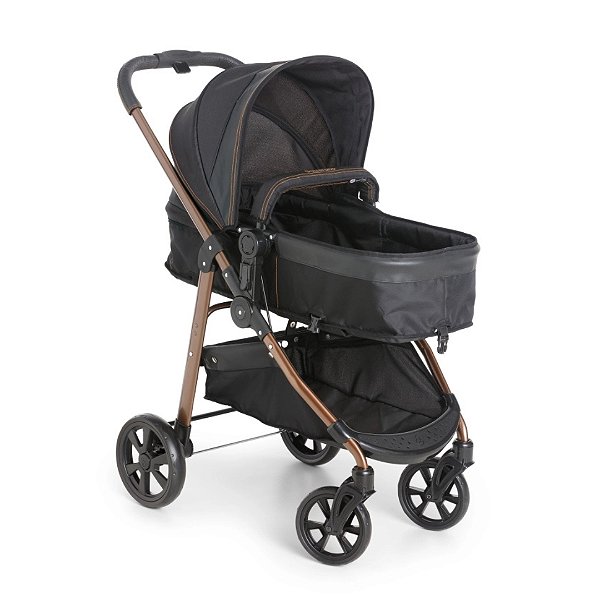 Carrinho Extreme Carbon com Bebê Conforto Galzerano