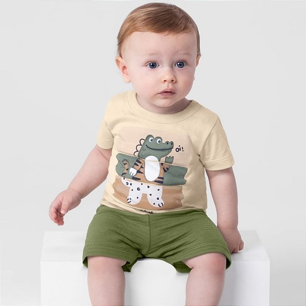 Conjunto Camiseta e Bermuda