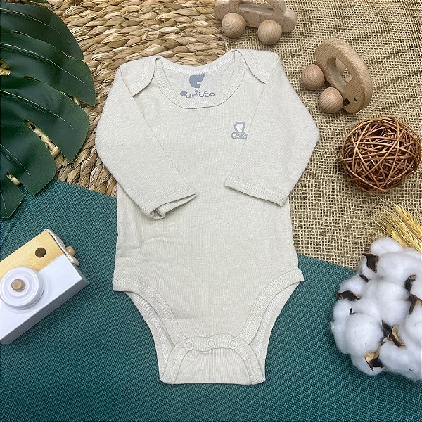 Body Manga Longa Feminino e Masculino