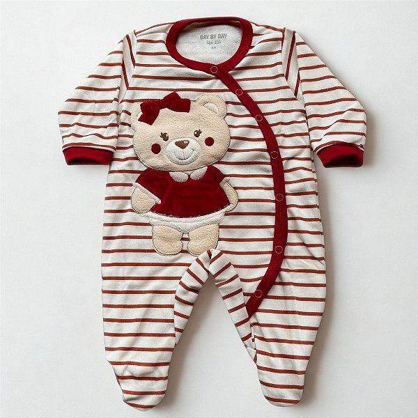 Macacão Suedine Menina Day By Day