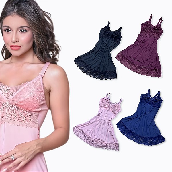 Kit 2 Camisolas Amamentação