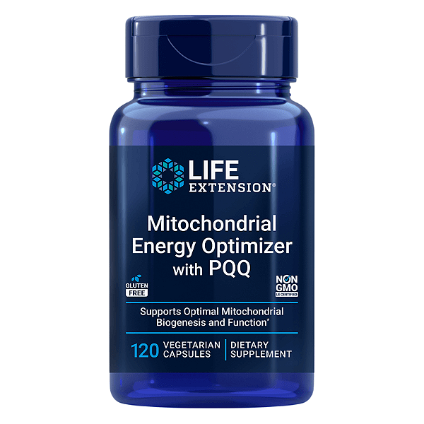 Otimizador de Energia Mitocondrial com PQQ 120 Cápsulas Life Extension