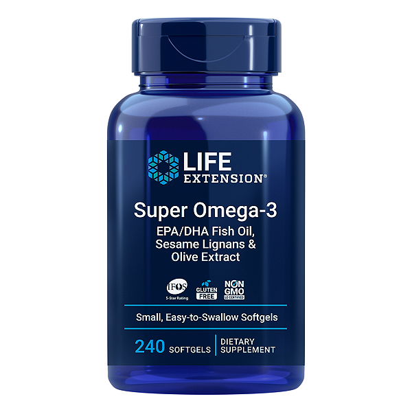 Super Omega 3 240 Softgels Life Extension
