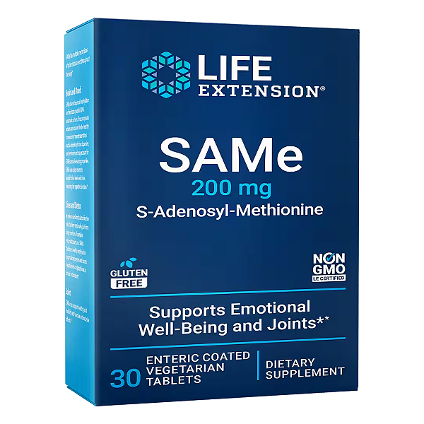 SAMe 200mg 30 Tabletes Life Extension