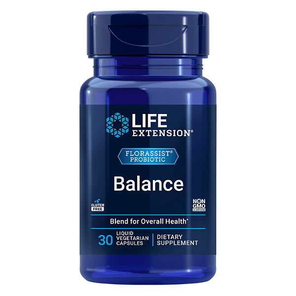 Florassist Balance 30 Cápsulas Life Extension