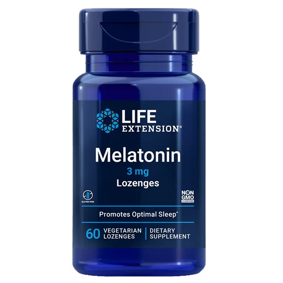 Life Extension, Melatonina 3mg 60 Cápsulas