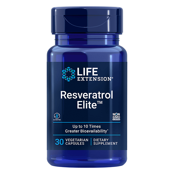 Resveratrol Elite 30 Cápsulas Life Extension