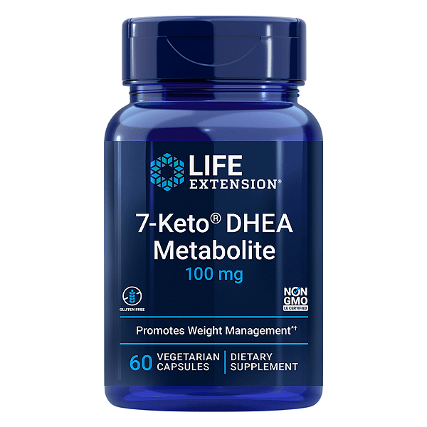 7-Keto DHEA 100mg 60 Cápsulas Life Extension