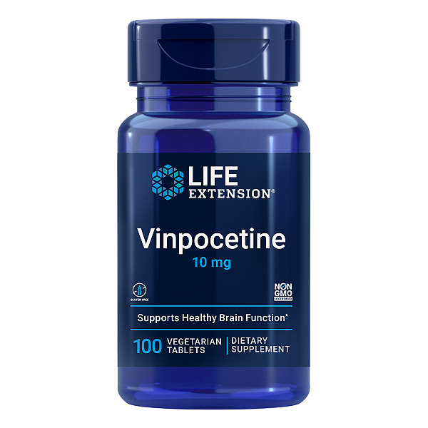 Vinpocetine 10mg 100 Tabletes Life Extension