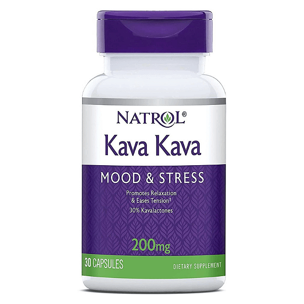 Kava Kava 200mg 30 Cápsulas Natrol