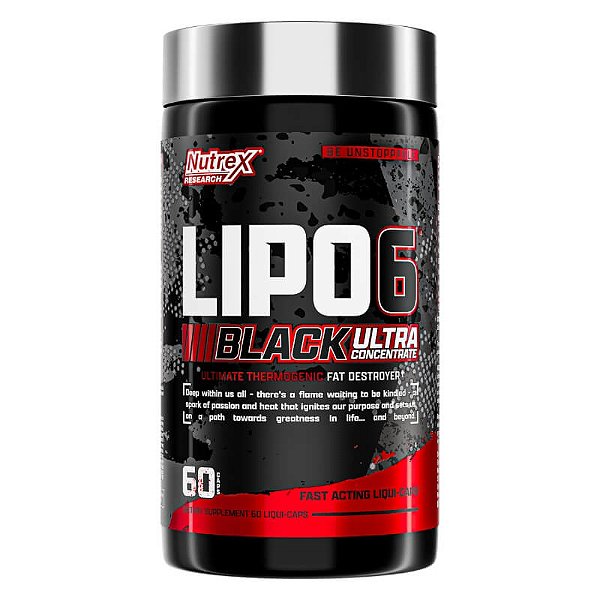 Lipo 6 Black Ultra Concentrado 60 Cápsulas Nutrex Research