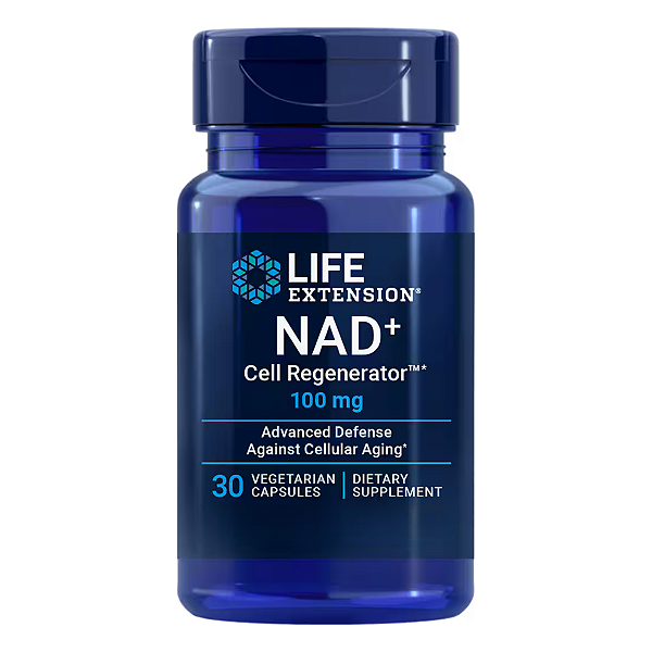 NAD+ Cell Regenerator 100mg 30 Cápsulas Life Extension